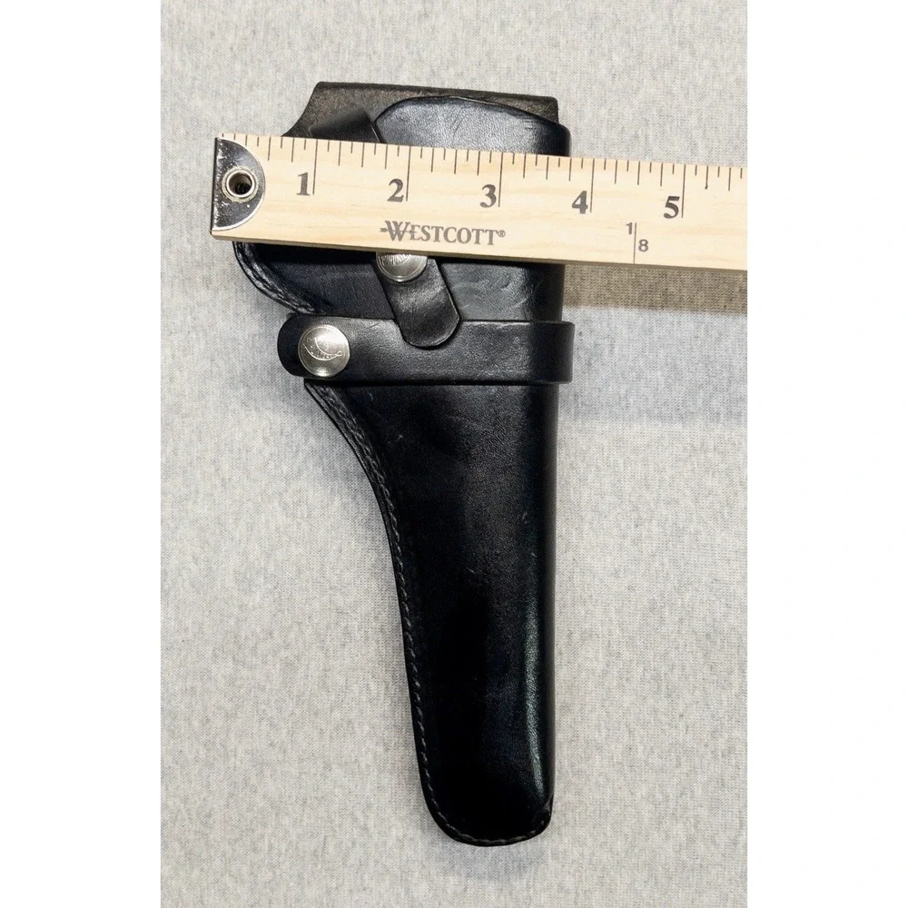 Vtg Hunter 1100B 9 Black Leather Holster Hunting‎ Shooting Sports Tactical
